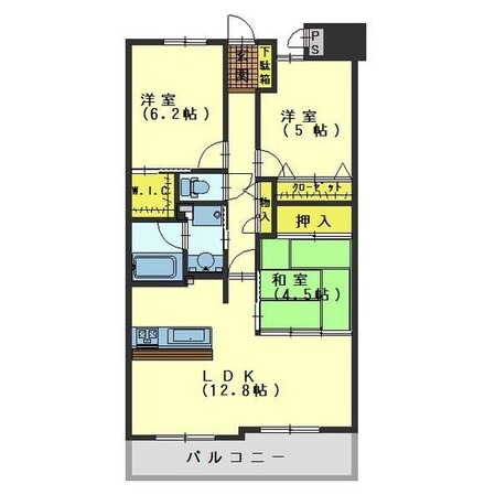 サーパス上赤江町の物件間取画像